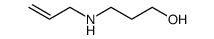 3-(prop-2-enylamino)propan-1-ol Structure