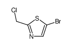 5-BROMO-2-(CHLOROMETHYL)THIAZOLE Structure