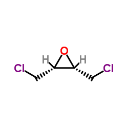 (2S,3R)-2,3-bis(chloromethyl)oxirane结构式