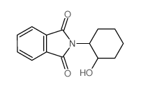 1H-Isoindole-1,3(2H)-dione,2-(2-hydroxycyclohexyl)-结构式