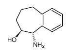 5-AMINO-6,7,8,9-TETRAHYDRO-5H-BENZO[7]ANNULEN-6-OL structure