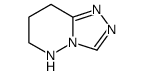 5,6,7,8-tetrahydro-[1,2,4]triazolo[4,3-b]pyridazine结构式