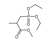 methyl 3-diethoxyphosphoryl-2-methylpropanoate结构式