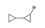 1-bromo-2-cyclopropylcyclopropane Structure