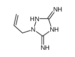 1-prop-2-enyl-1,2,4-triazole-3,5-diamine Structure