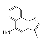 3-methylbenzo[g][1]benzothiol-5-amine Structure