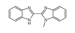 2-(1H-benzimidazol-2-yl)-1-methylbenzimidazole结构式