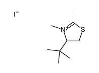 4-tert-butyl-2,3-dimethyl-1,3-thiazol-3-ium,iodide结构式