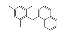 1-[(2,4,6-trimethylphenyl)methyl]naphthalene结构式