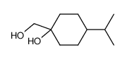 cis-p-menthane-1,7-diol Structure