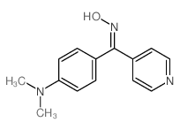 N,N-dimethyl-4-[nitroso-(1H-pyridin-4-ylidene)methyl]aniline结构式