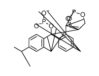 [bis(2,4-ditert-butylphenyl)-(2,6,7-trioxa-1-phosphabicyclo[2.2.2]octan-4-yl)methyl] phosphite Structure