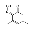 3,5-Cyclohexadiene-1,2-dione,3,5-dimethyl-,2-oxime picture