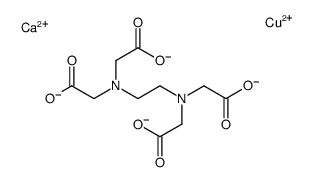 CALCIUM COPPER(II) EDTA 2-HYDRATE Structure