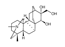 网果翠雀碱结构式