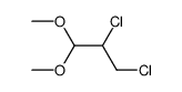 2,3-dichloro-1,1-dimethoxy-propane Structure