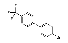 1,1'-Biphenyl, 4-bromo-4'-(trifluoromethyl)-结构式