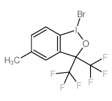 9-bromo-4-methyl-7,7-bis(trifluoromethyl)-9$l^{3}-ioda-8-oxabicyclo[4.3.0]nona-2,4,10-triene picture