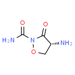 2-Isoxazolidinecarboxamide, 4-amino-3-oxo-, (R)- (9CI) structure