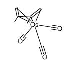 Os(CO)3(2,3-dimethyl-1,3-butadiene) Structure