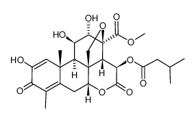 去氢鸦胆子素A结构式