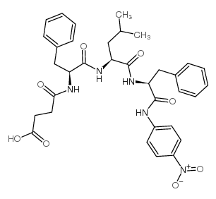 Suc-Phe-Leu-Phe-pNA Structure