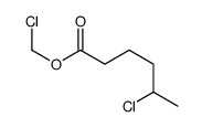 chloromethyl 5-chlorohexanoate结构式