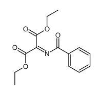 diethyl 2-(benzoylimino)malonate Structure