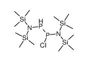 (S,R/R,S)-1-chloro-1,2-bis[bis(trimethylsilyl)amino]diphosphane Structure