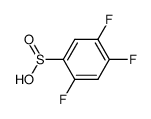 2,4,5-trifluorobenzenesulfinic acid结构式