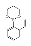 2-乙烯苯硼酸-1,3-丙二醇酯结构式