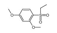 1-ethylsulfonyl-2,4-dimethoxybenzene Structure