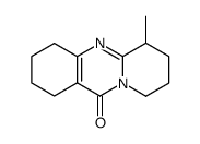 6-Methyl-1,2,3,4,6,7,8,9-octahydro-pyrido[2,1-b]quinazolin-11-one结构式