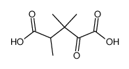 2,3,3-trimethyl-4-oxo-glutaric acid结构式