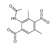 acetic acid-(2,4-dimethyl-3,6-dinitro-anilide)结构式