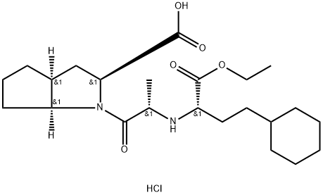 Cyclohexyl Ramipril Hydrochloride Structure