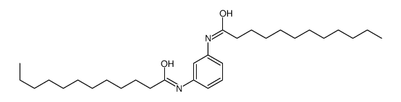 N-[3-(dodecanoylamino)phenyl]dodecanamide Structure