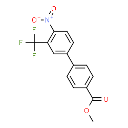 METHYL 4'-NITRO-3'-(TRIFLUOROMETHYL)[1,1'-BIPHENYL]-4-CARBOXYLATE picture