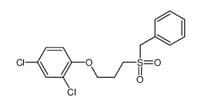 1-(3-benzylsulfonylpropoxy)-2,4-dichlorobenzene结构式