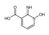 1-hydroxy-2-iminopyridine-3-carboxylic acid结构式