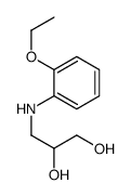 1,2-Propanediol,3-o-phenetidino-(7CI) structure