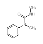 Urea,N,N'-dimethyl-N-phenyl- (9CI) structure