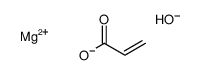 (acrylato-O)hydroxymagnesium Structure