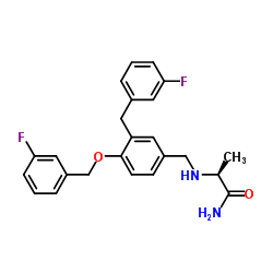 N2-{3-(3-Fluorobenzyl)-4-[(3-fluorobenzyl)oxy]benzyl}-L-alaninamide picture