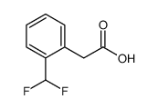 2-[2-(difluoromethyl)phenyl]acetic acid结构式