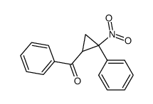 (2-nitro-2-phenyl-cyclopropyl)-phenyl ketone Structure