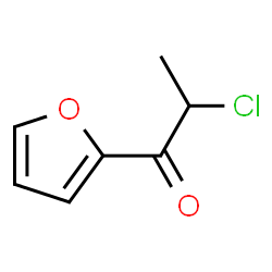 1-Propanone, 2-chloro-1-(2-furanyl)- (9CI)结构式