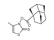 3-(adamantane-1-carboxy)-4-methylthiazole-2(3H)-thione Structure