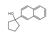 1-[2]naphthyl-cyclopentanol结构式