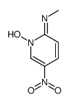 1-hydroxy-N-methyl-5-nitropyridin-2-imine结构式